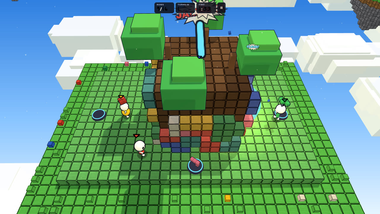 Team Up on the tree stage